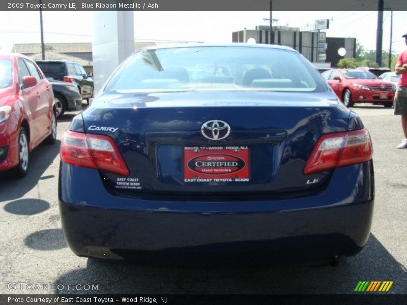 Blue Ribbon Metallic / Ash 2009 Toyota Camry LE