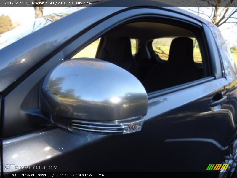 Magnetic Gray Metallic / Dark Gray 2012 Scion iQ