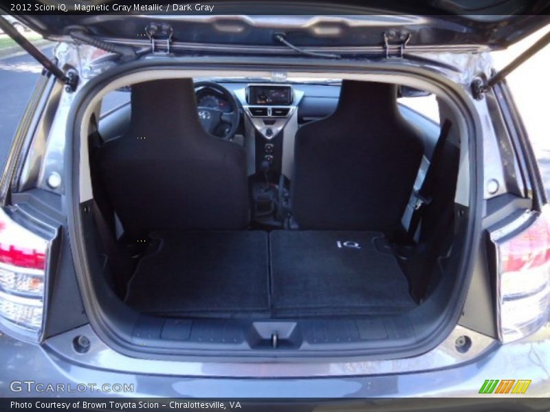 Magnetic Gray Metallic / Dark Gray 2012 Scion iQ