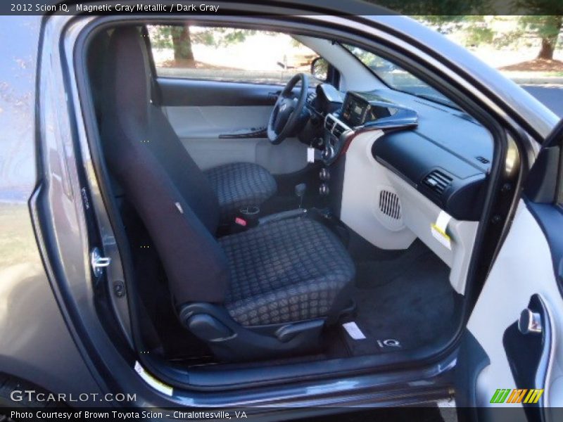 Magnetic Gray Metallic / Dark Gray 2012 Scion iQ
