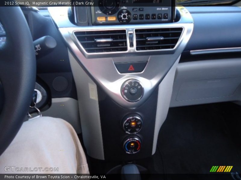 Magnetic Gray Metallic / Dark Gray 2012 Scion iQ
