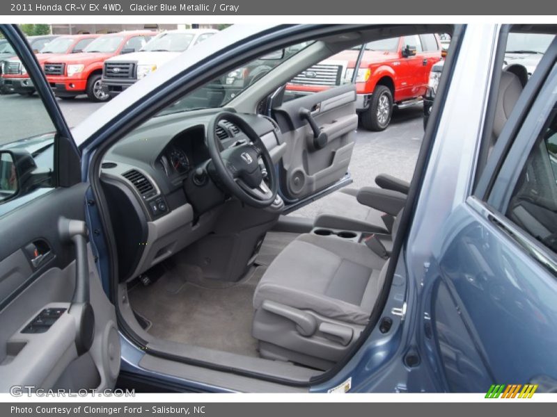 Front Seat of 2011 CR-V EX 4WD