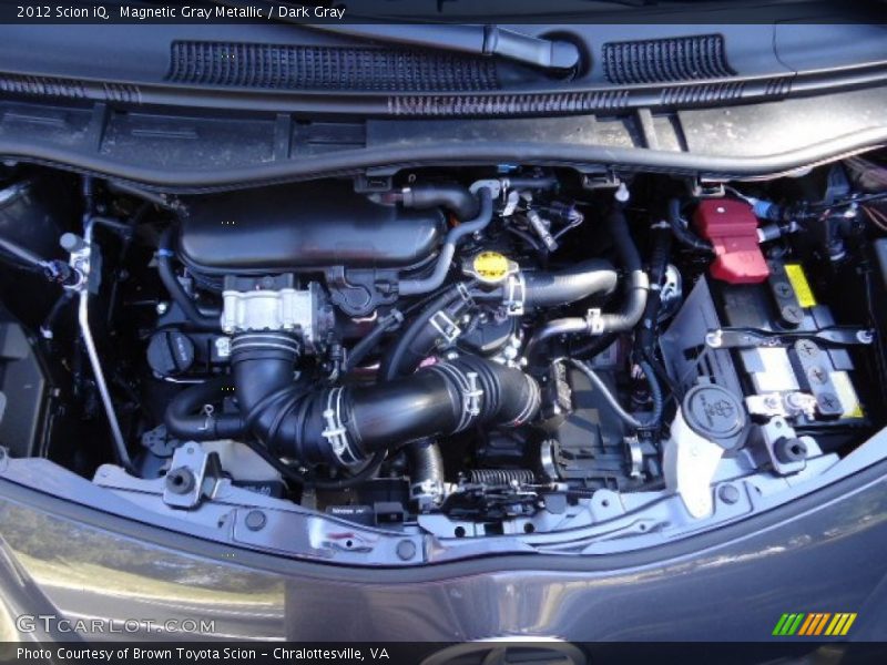 Magnetic Gray Metallic / Dark Gray 2012 Scion iQ