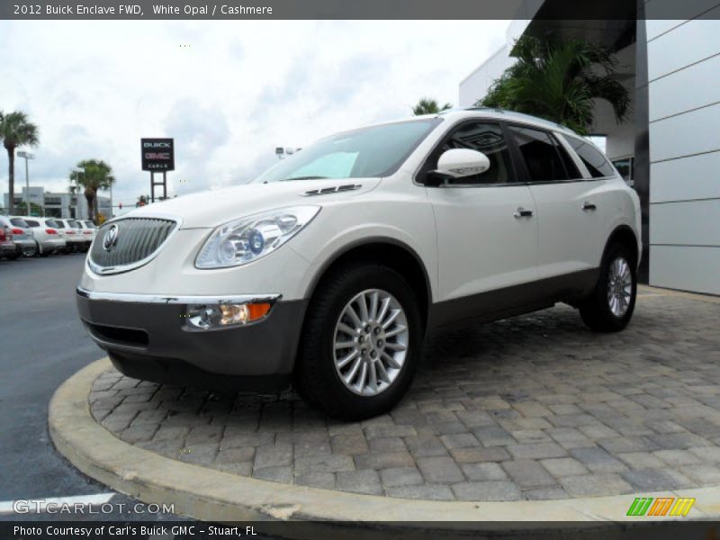 White Opal / Cashmere 2012 Buick Enclave FWD