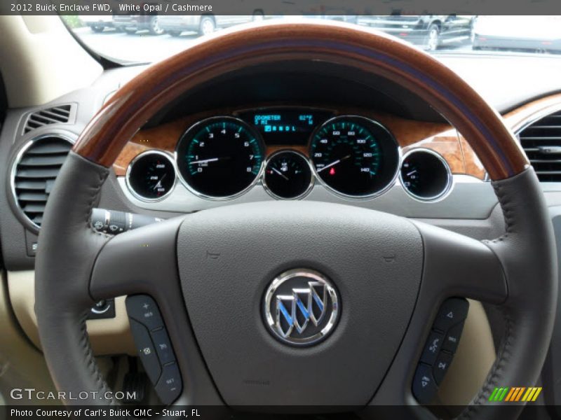 White Opal / Cashmere 2012 Buick Enclave FWD