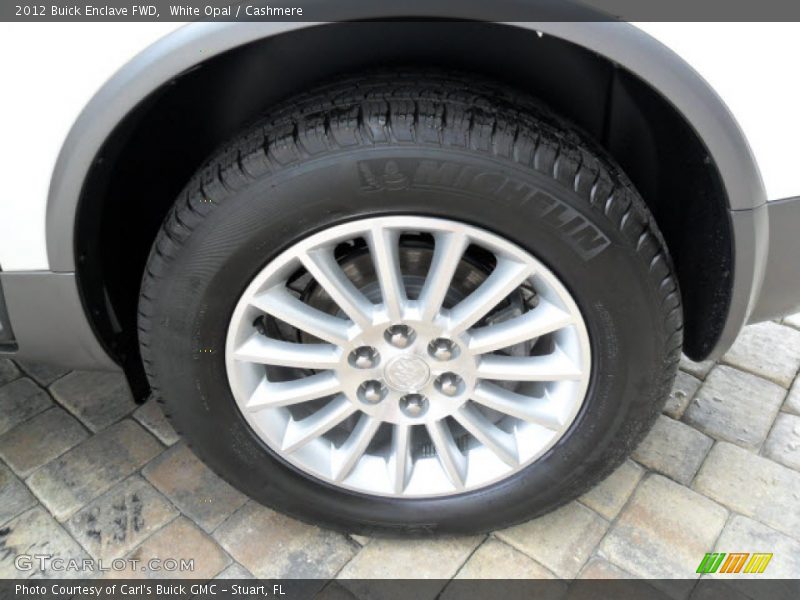 White Opal / Cashmere 2012 Buick Enclave FWD