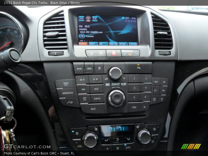 Controls of 2011 Regal CXL Turbo