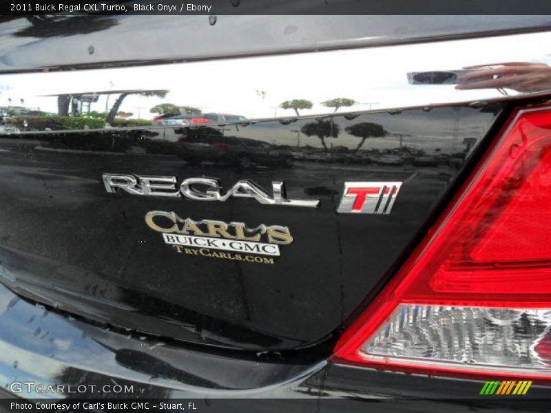 Black Onyx / Ebony 2011 Buick Regal CXL Turbo