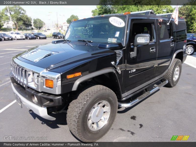 Front 3/4 View of 2008 H2 SUV