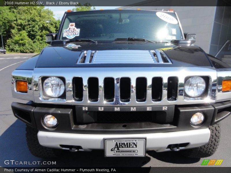 Black / Ebony Black 2008 Hummer H2 SUV