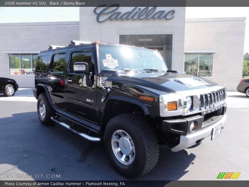 Black / Ebony Black 2008 Hummer H2 SUV
