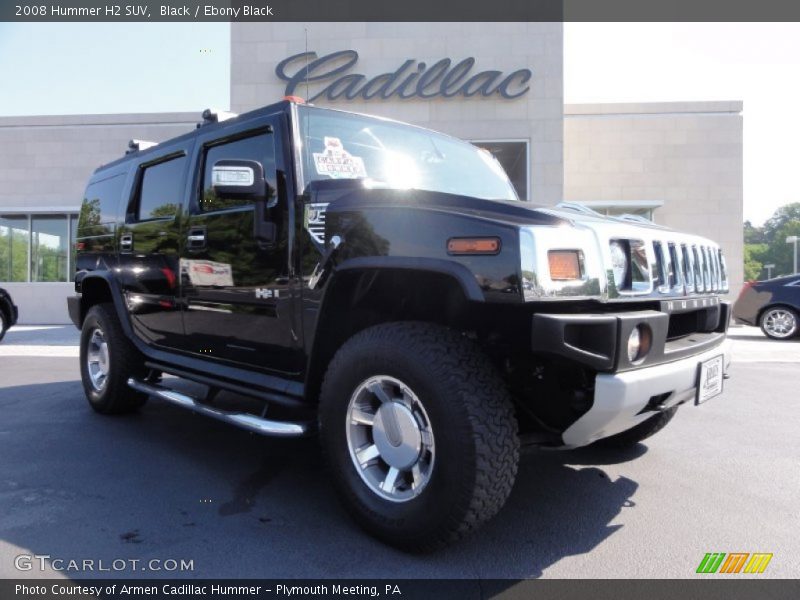 Black / Ebony Black 2008 Hummer H2 SUV