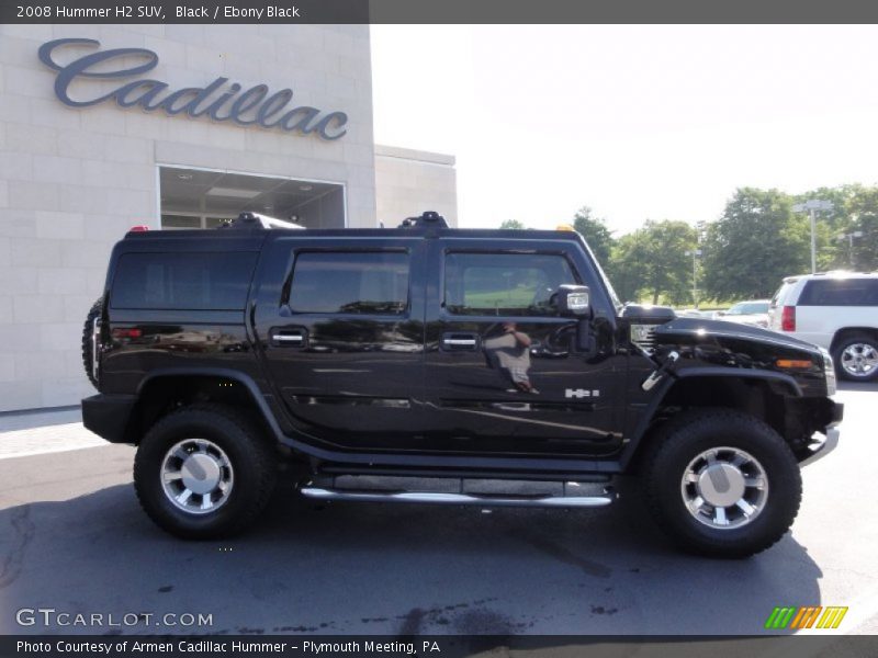 Black / Ebony Black 2008 Hummer H2 SUV