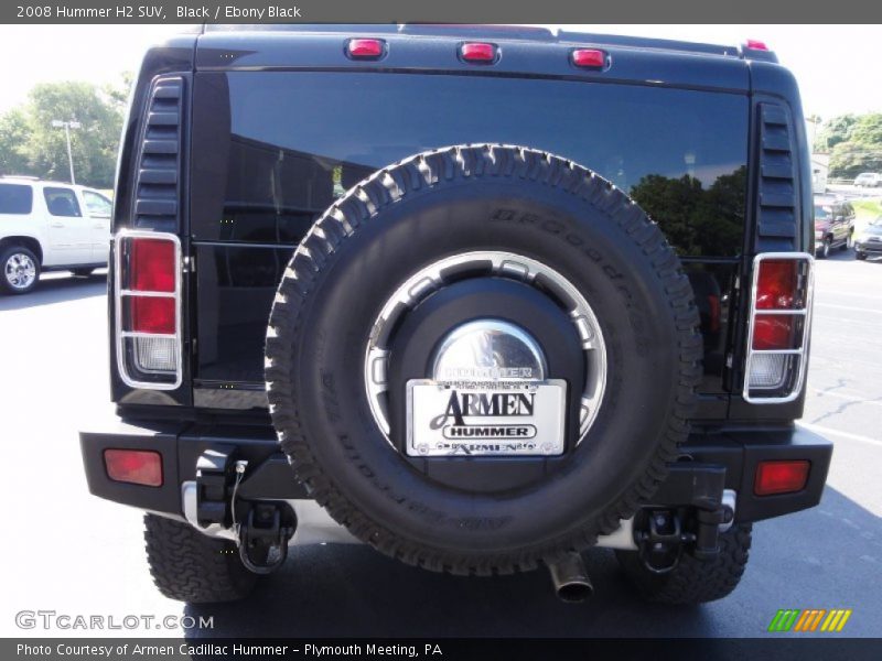 Black / Ebony Black 2008 Hummer H2 SUV