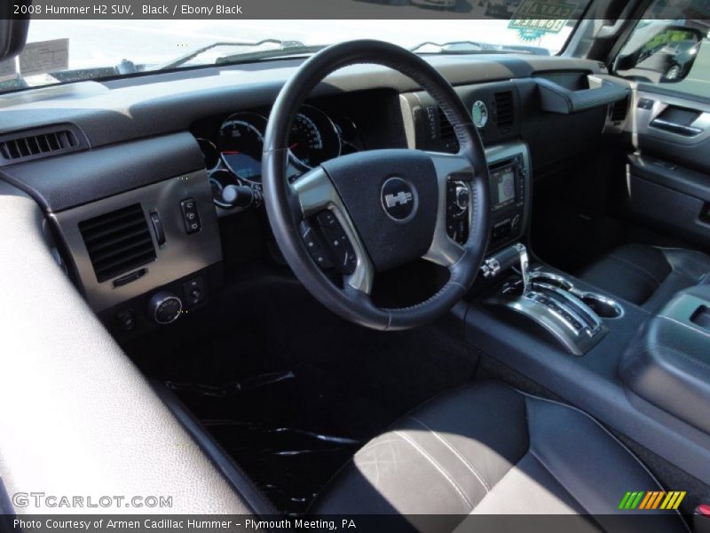 Black / Ebony Black 2008 Hummer H2 SUV