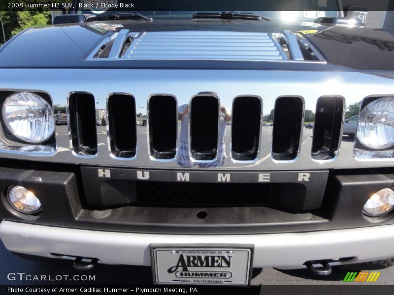 Black / Ebony Black 2008 Hummer H2 SUV