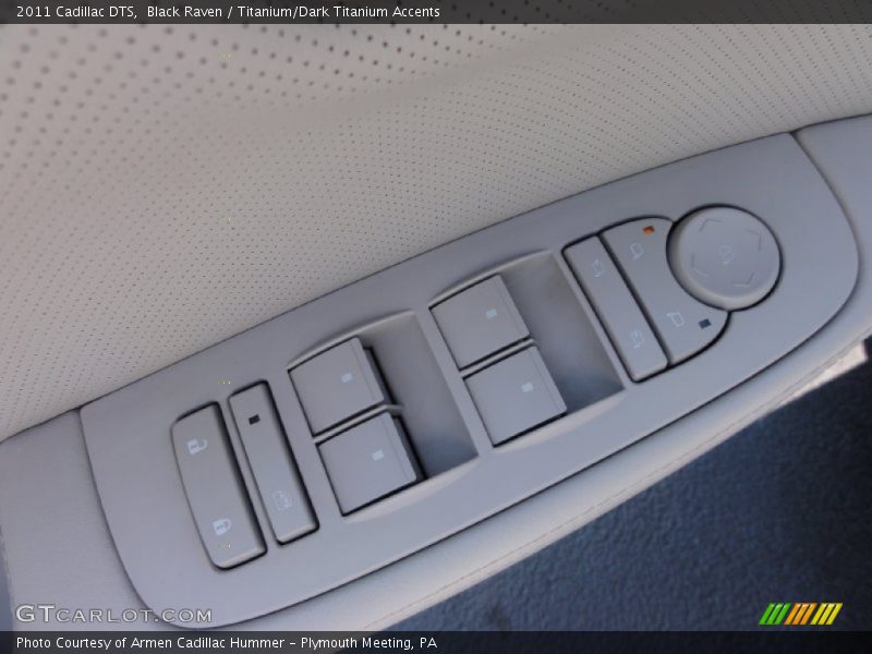 Black Raven / Titanium/Dark Titanium Accents 2011 Cadillac DTS