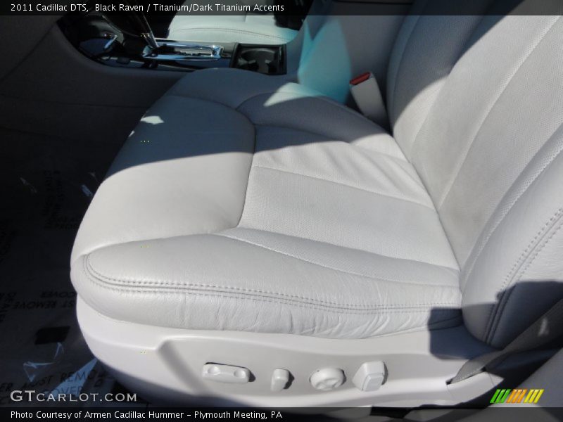 Black Raven / Titanium/Dark Titanium Accents 2011 Cadillac DTS