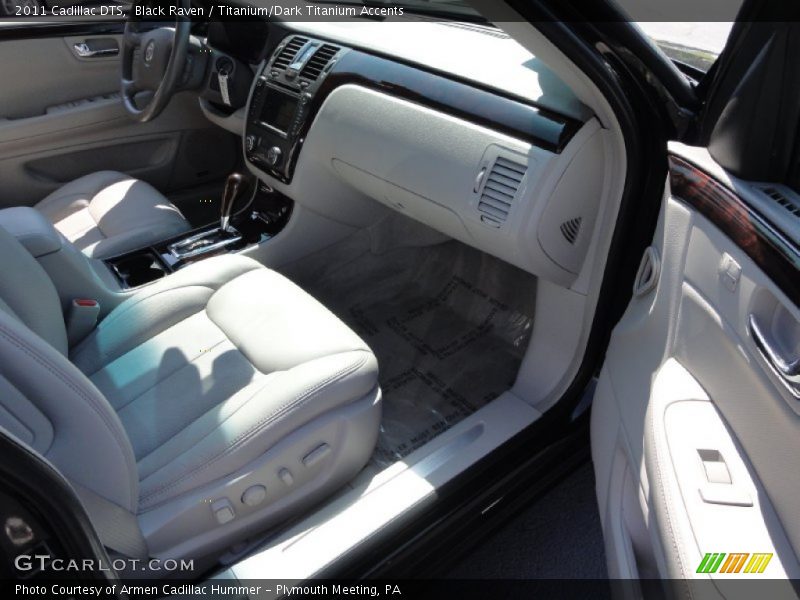 Black Raven / Titanium/Dark Titanium Accents 2011 Cadillac DTS