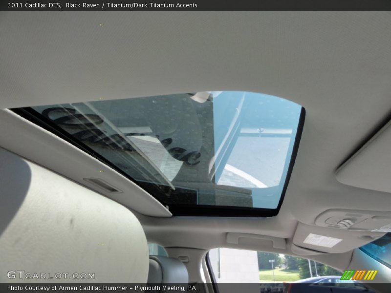 Black Raven / Titanium/Dark Titanium Accents 2011 Cadillac DTS