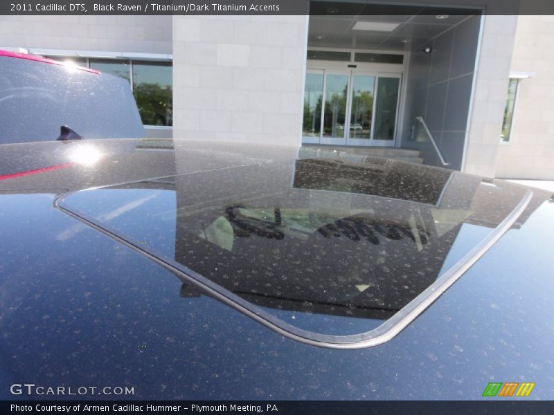 Black Raven / Titanium/Dark Titanium Accents 2011 Cadillac DTS