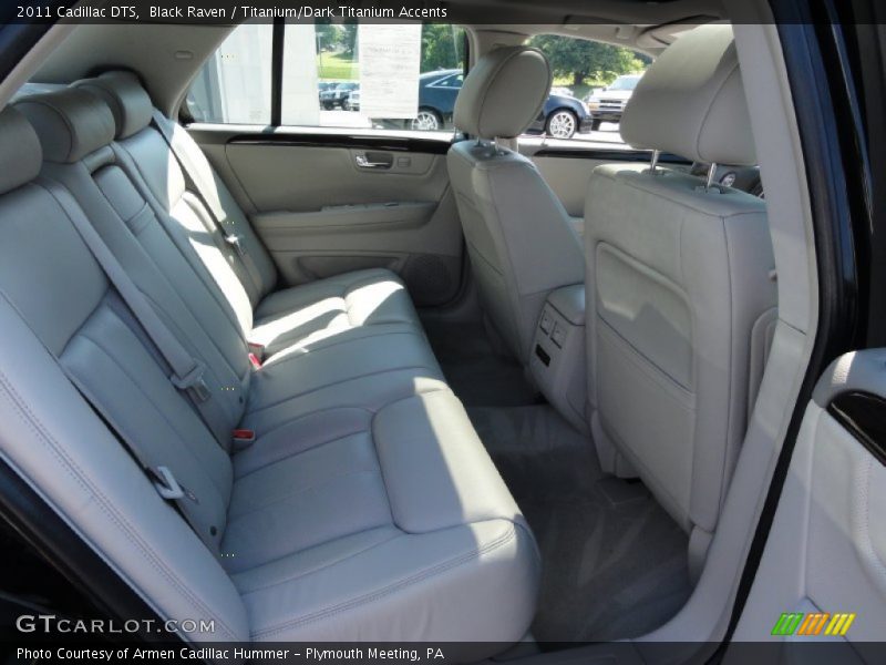 Black Raven / Titanium/Dark Titanium Accents 2011 Cadillac DTS