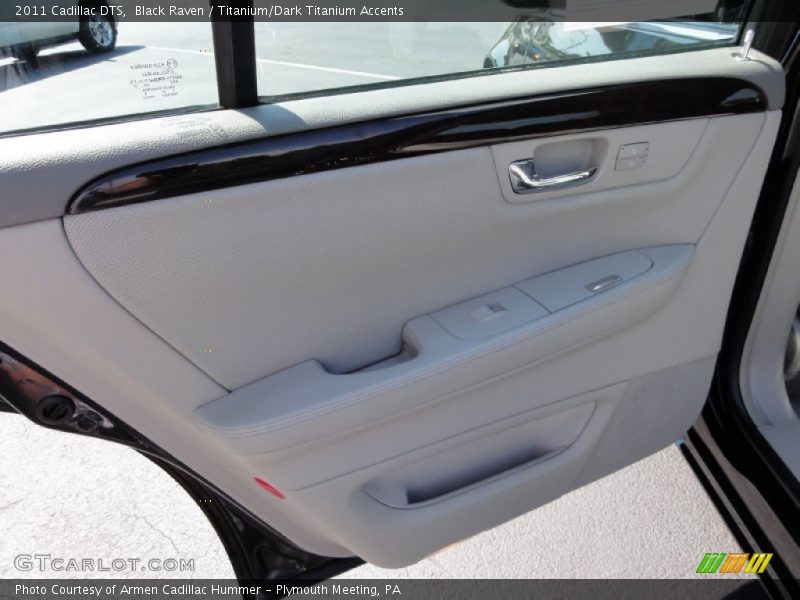 Black Raven / Titanium/Dark Titanium Accents 2011 Cadillac DTS