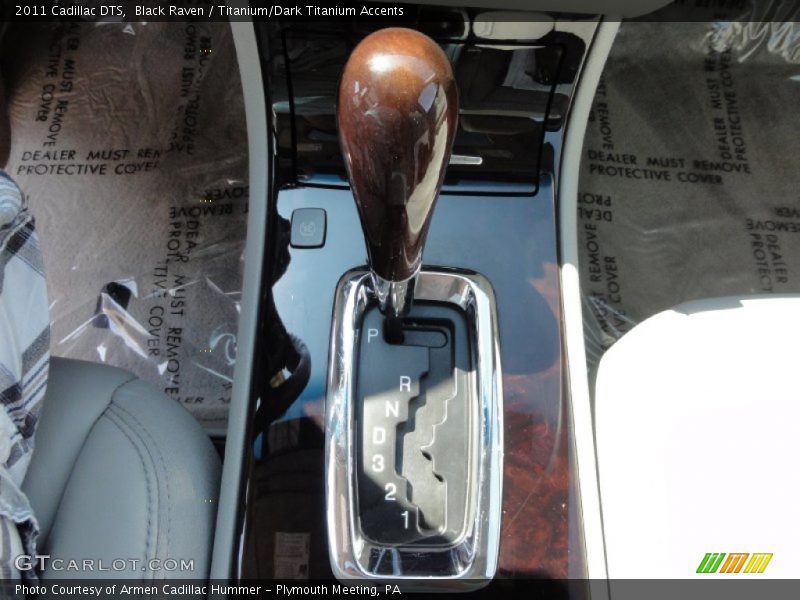 Black Raven / Titanium/Dark Titanium Accents 2011 Cadillac DTS