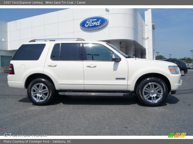  2007 Explorer Limited White Sand Tri-Coat