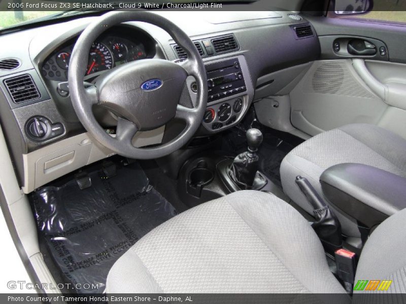 Charcoal/Light Flint Interior - 2006 Focus ZX3 SE Hatchback 