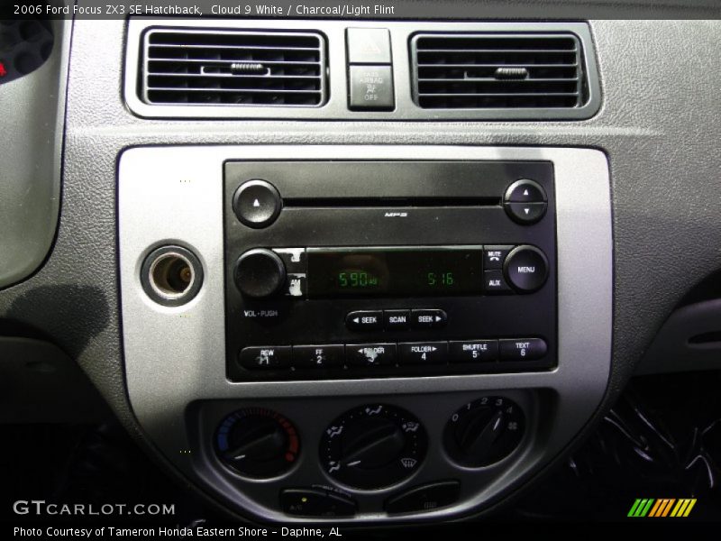 Controls of 2006 Focus ZX3 SE Hatchback