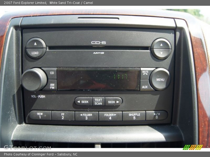 Audio System of 2007 Explorer Limited