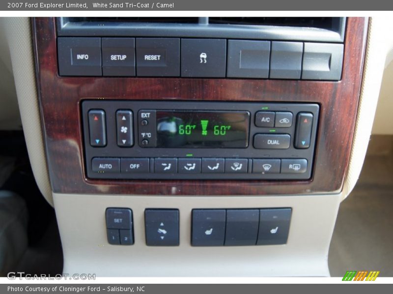 Controls of 2007 Explorer Limited