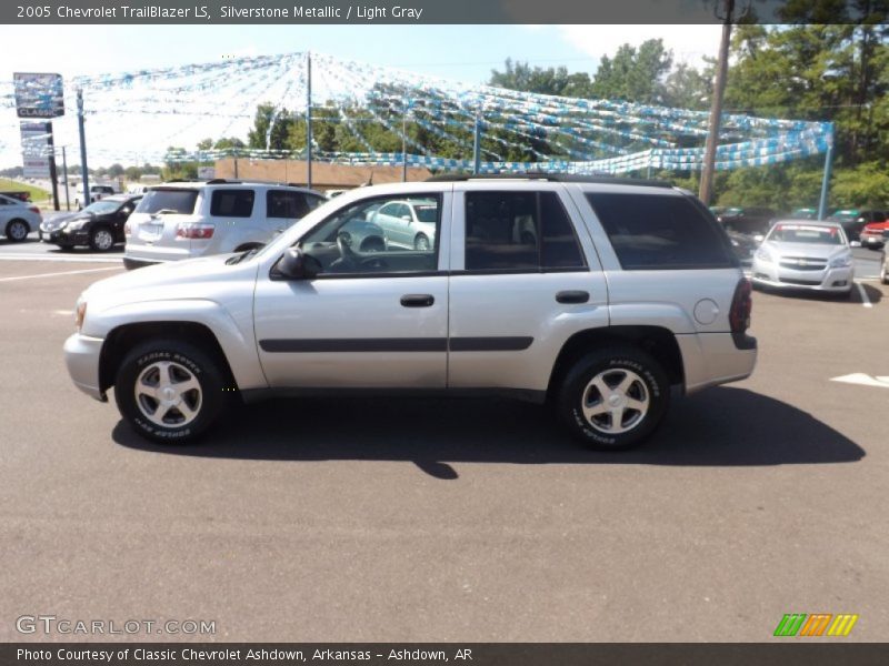 Silverstone Metallic / Light Gray 2005 Chevrolet TrailBlazer LS