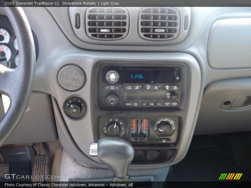 Silverstone Metallic / Light Gray 2005 Chevrolet TrailBlazer LS