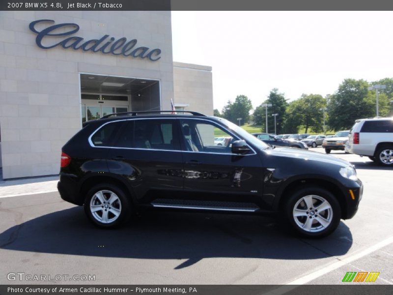 Jet Black / Tobacco 2007 BMW X5 4.8i