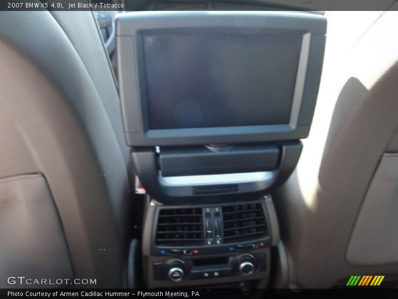 Jet Black / Tobacco 2007 BMW X5 4.8i