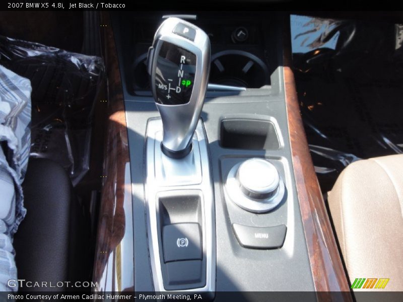 Jet Black / Tobacco 2007 BMW X5 4.8i