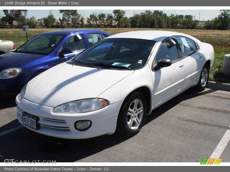 Stone White / Gray 1998 Dodge Intrepid ES