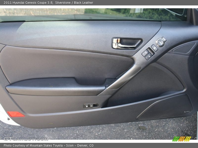 Silverstone / Black Leather 2011 Hyundai Genesis Coupe 3.8