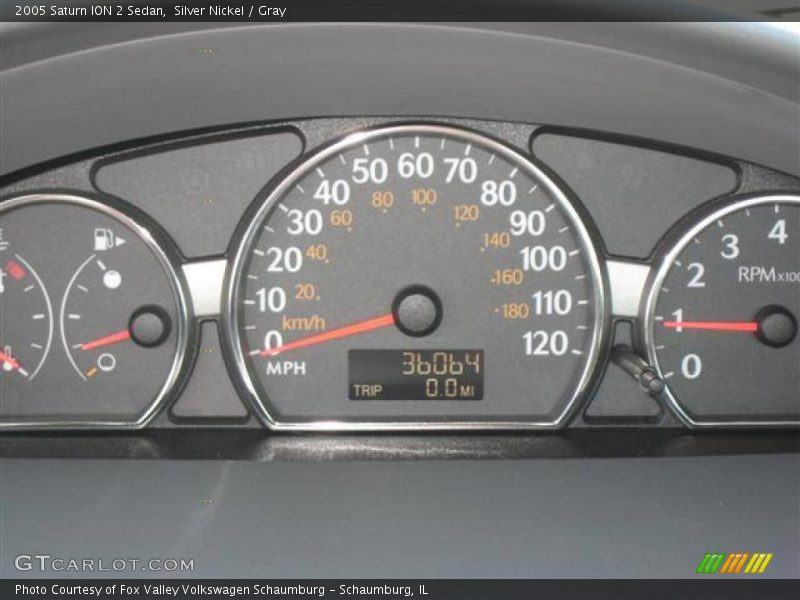 Silver Nickel / Gray 2005 Saturn ION 2 Sedan