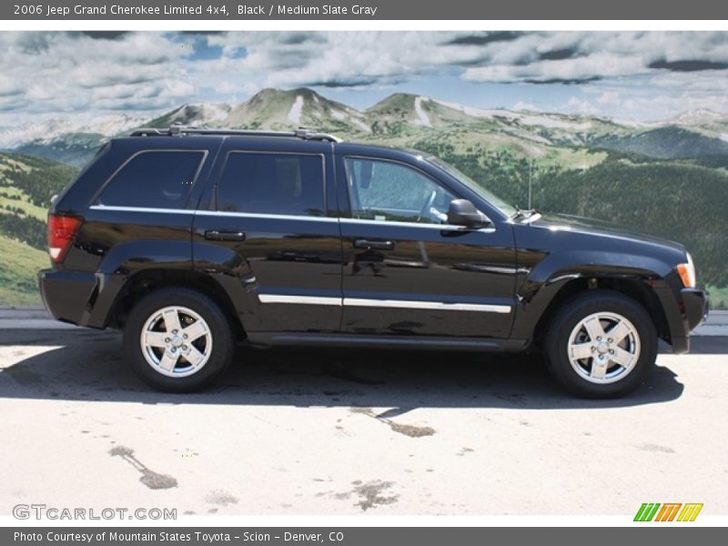 Black / Medium Slate Gray 2006 Jeep Grand Cherokee Limited 4x4