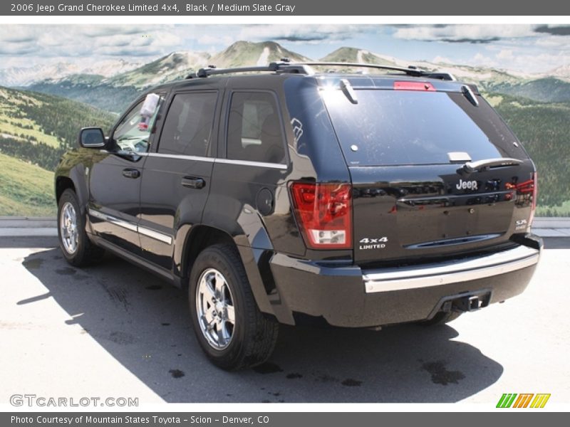 Black / Medium Slate Gray 2006 Jeep Grand Cherokee Limited 4x4