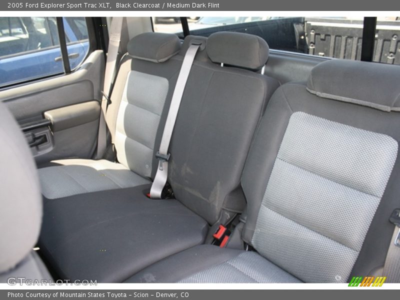 Black Clearcoat / Medium Dark Flint 2005 Ford Explorer Sport Trac XLT