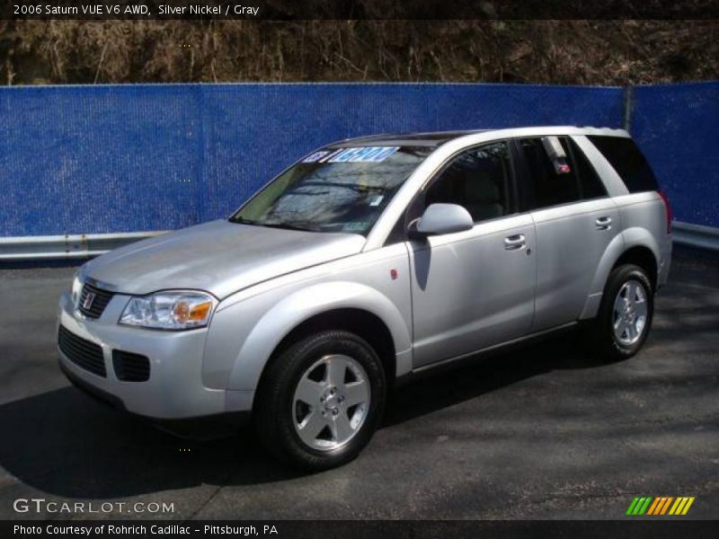 Silver Nickel / Gray 2006 Saturn VUE V6 AWD