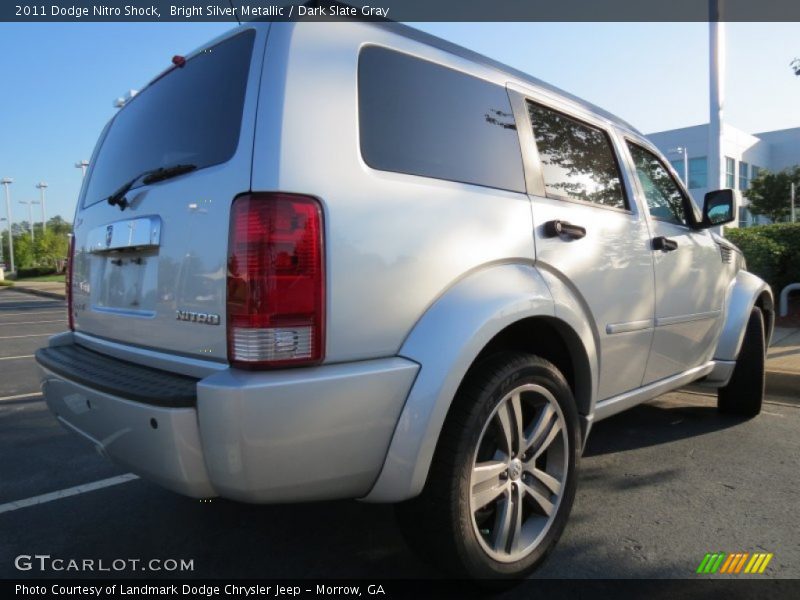 Bright Silver Metallic / Dark Slate Gray 2011 Dodge Nitro Shock