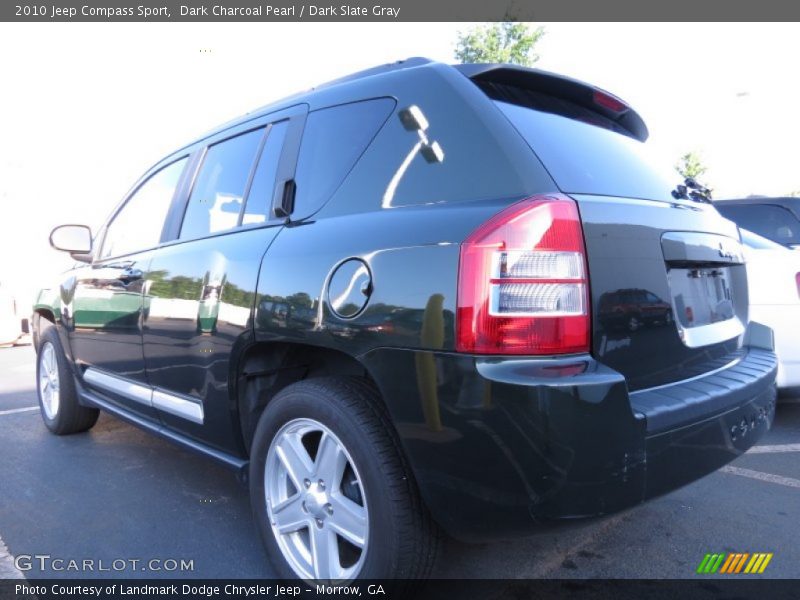 Dark Charcoal Pearl / Dark Slate Gray 2010 Jeep Compass Sport