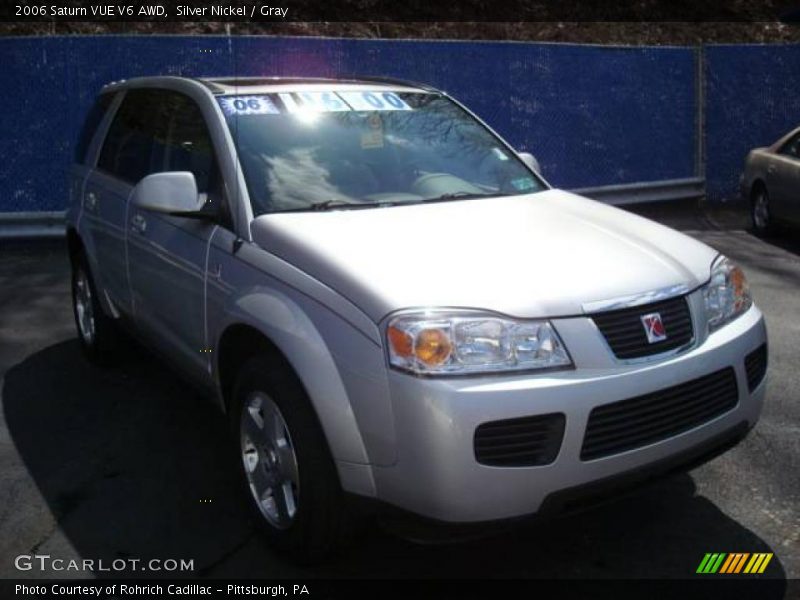 Silver Nickel / Gray 2006 Saturn VUE V6 AWD