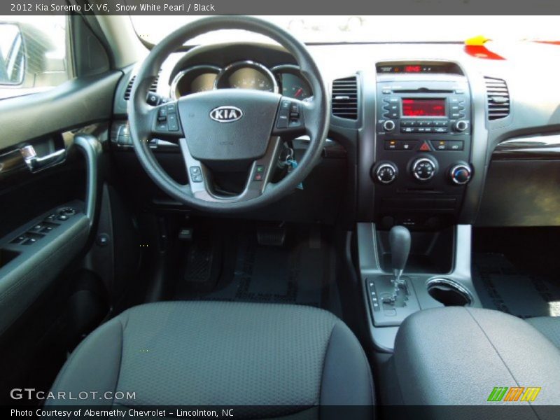 Dashboard of 2012 Sorento LX V6