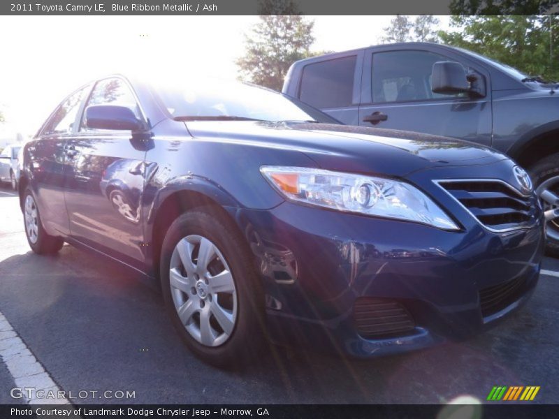 Blue Ribbon Metallic / Ash 2011 Toyota Camry LE